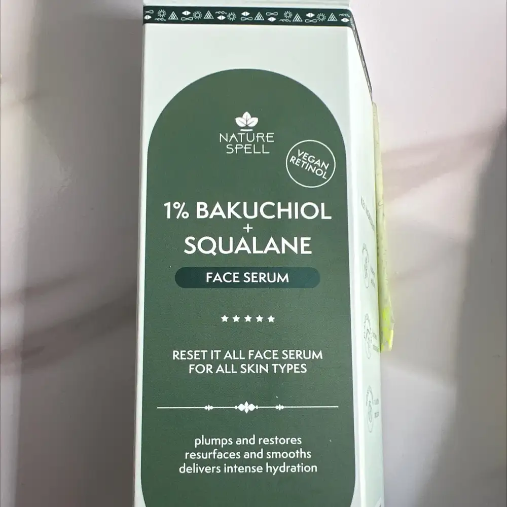 NATURE SPELL - 1% Bakuchiol + squalane - Face serum 