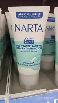 NARTA - Anti-transpirant 72h