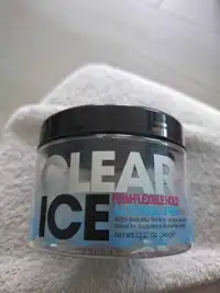 CLEAR ICE - Firm-flexible hold alcohol-free