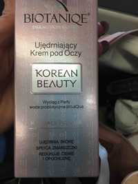 BIOTANIQUE - Korean beauty - Firming eye cream