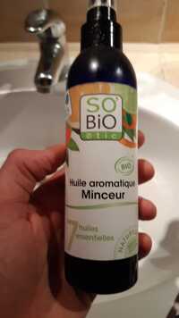 SO'BIO ÉTIC - 7 huiles essentielles - Huile aromatique minceur bio