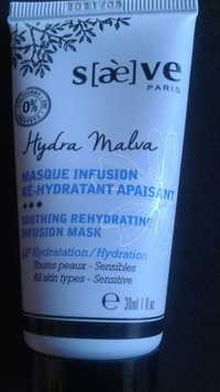 SAÈVE - Hydra Malva - Masque infusion ré-hydratant apaisant