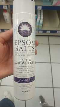 ELYSIUM - Epsom salts - Bath & shower gel lavender