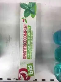 AUCHAN - Dentifrice complet bio