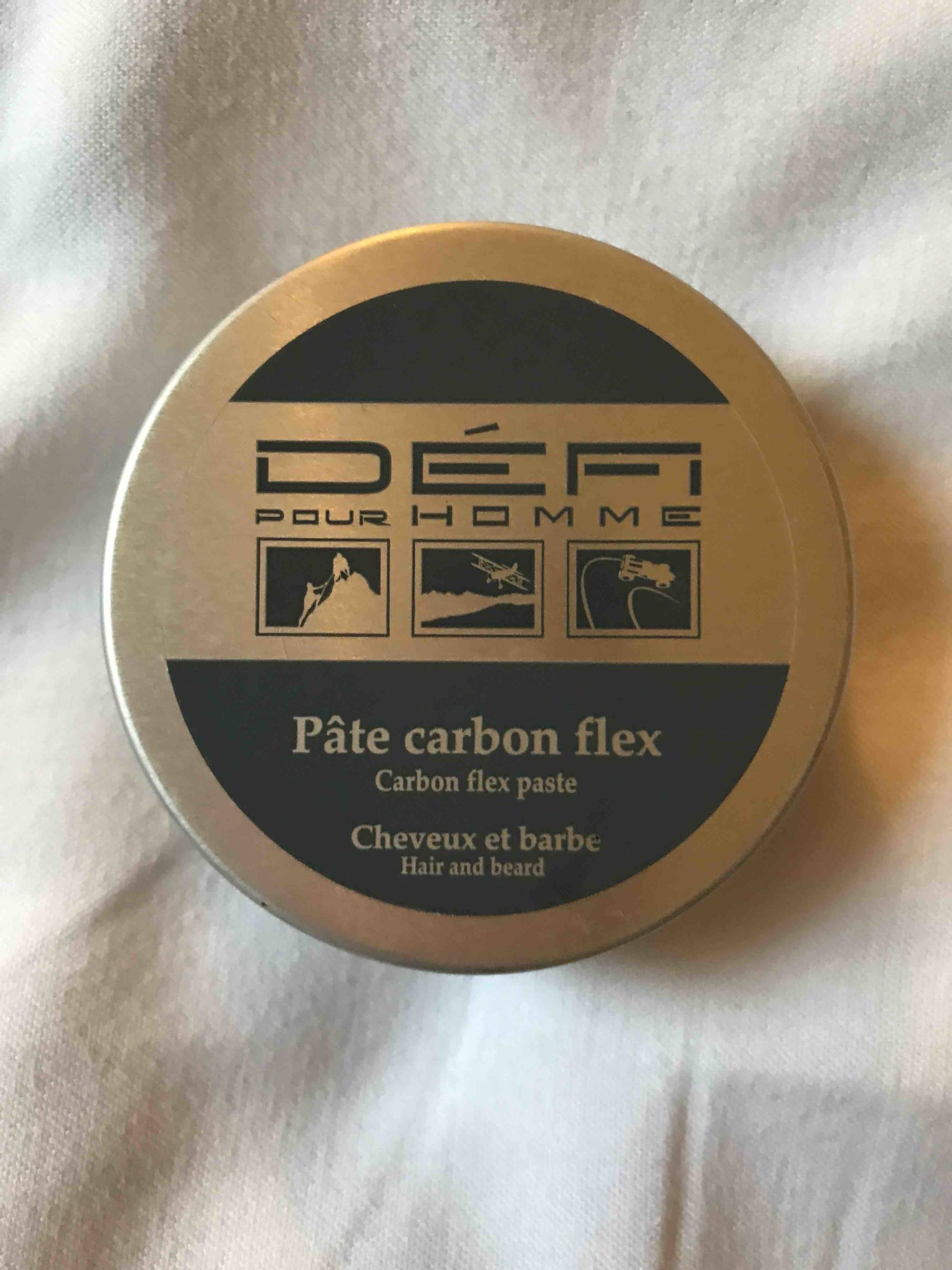 DÉFI POUR HOMME - Pâte carbon flex - Cheveux et barbe