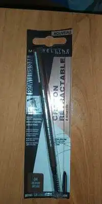 MAYBELLINE NEW YORK - Brow ultra slim - Crayon rétractable 04 medium brown