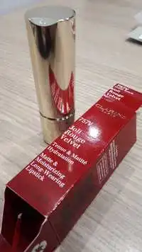 CLARINS - 757V Nude brick - Joli rouge velvet 