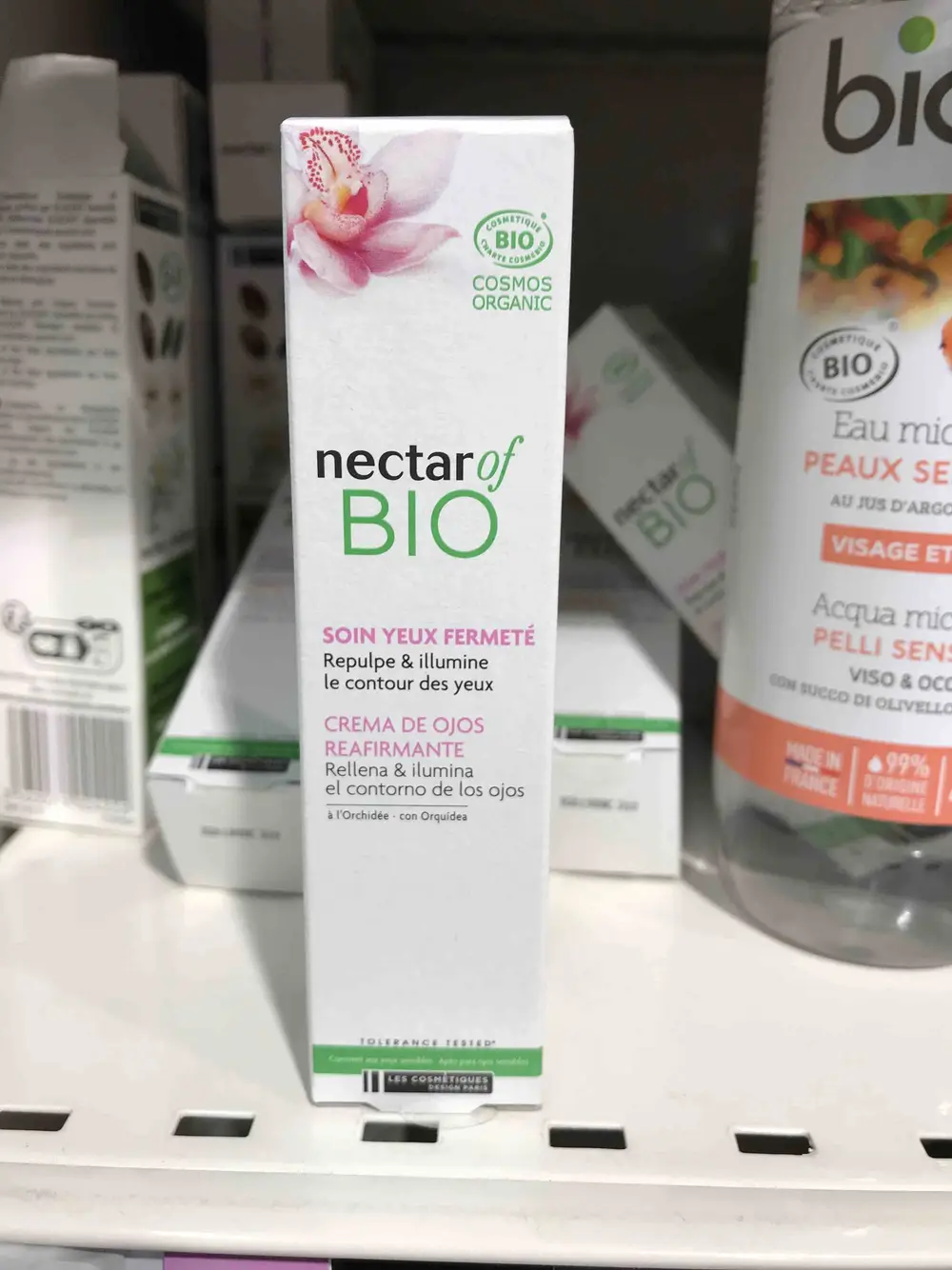 NECTAR OF BIO - Soins yeux fermeté - Repulpe & illumine le contour des yeux