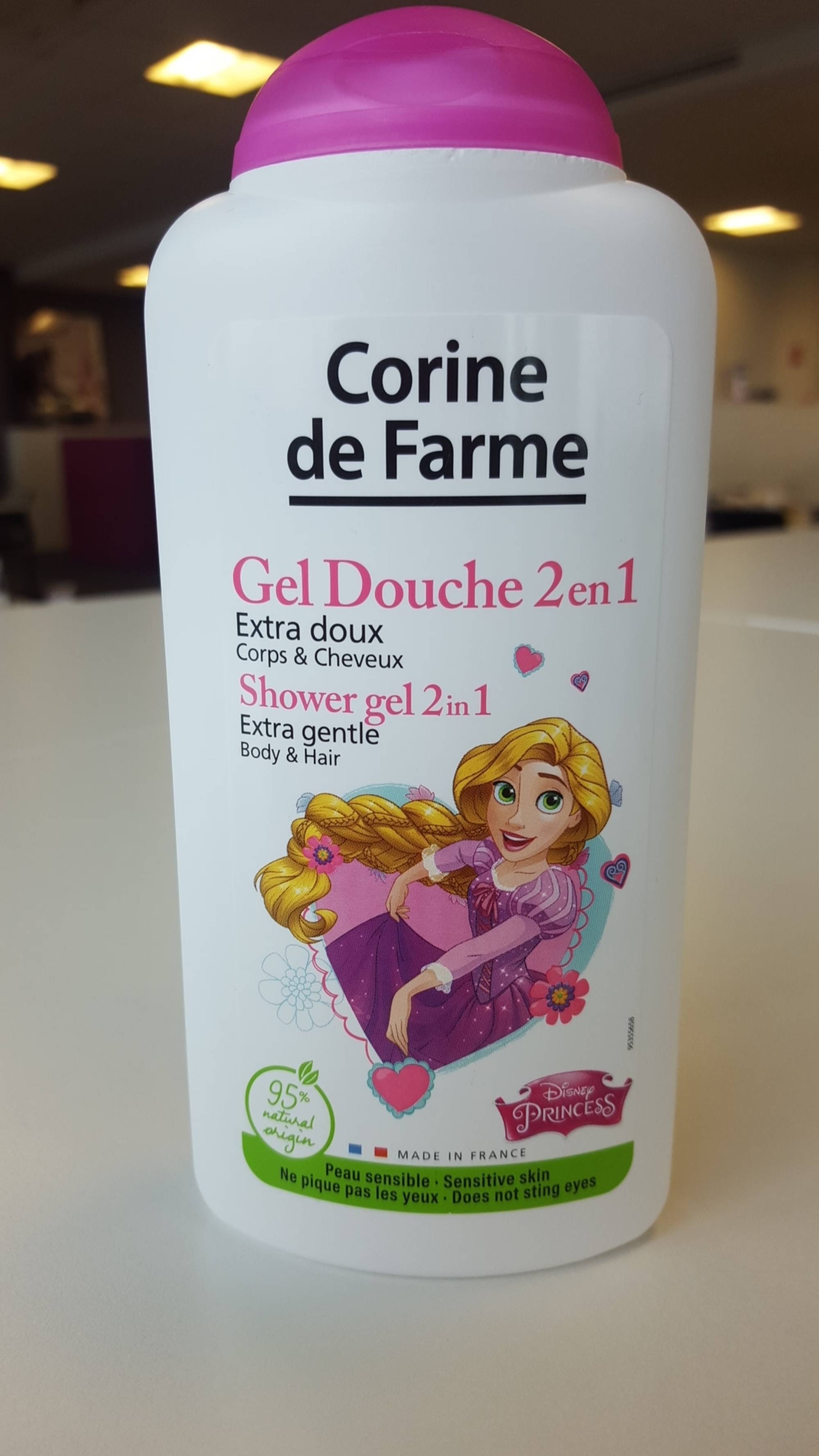 CORINE DE FARME - Disney Princess - Gel douche 2 en 1 extra doux