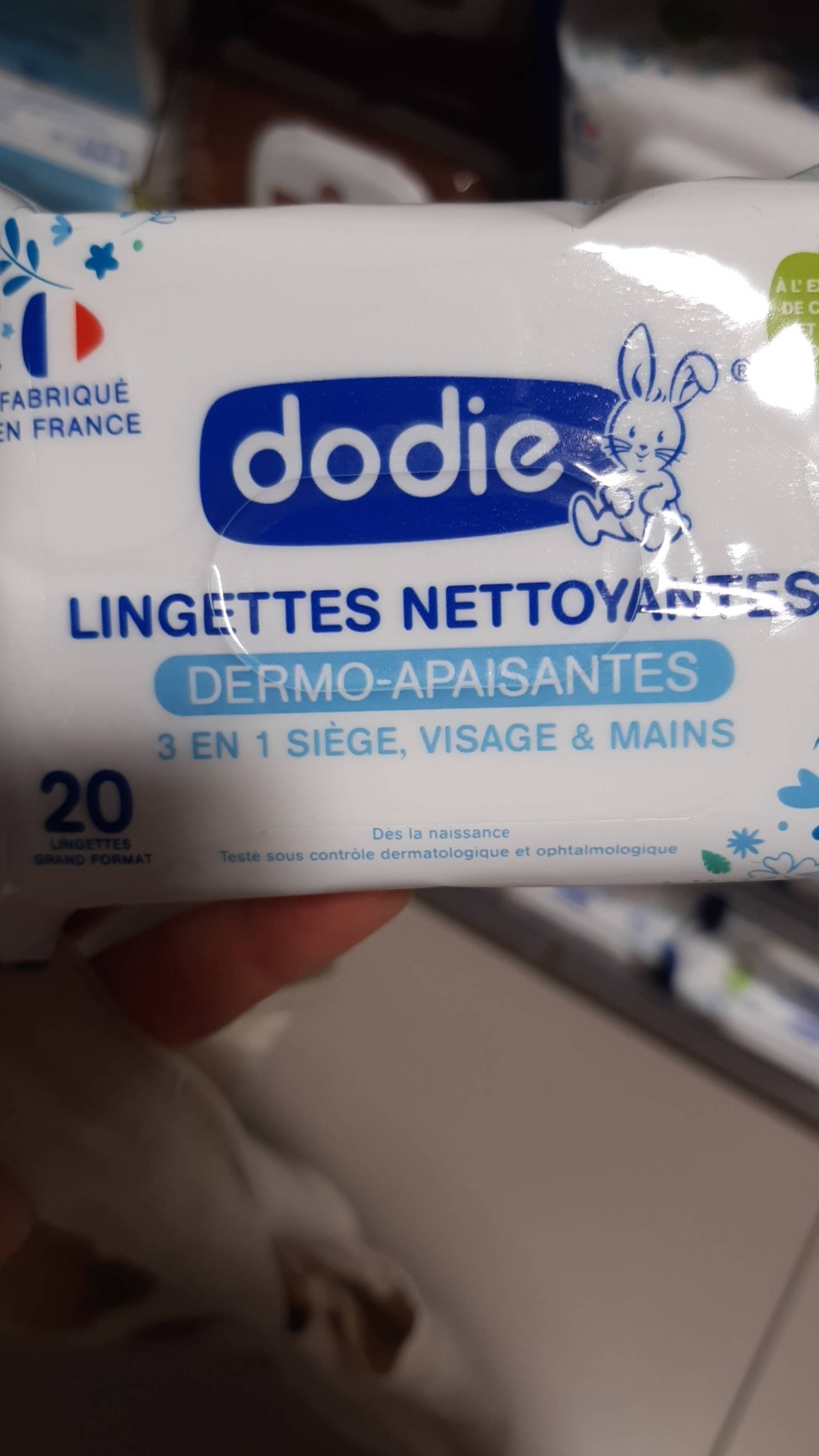 DODIE - Lingettes nettoyantes 