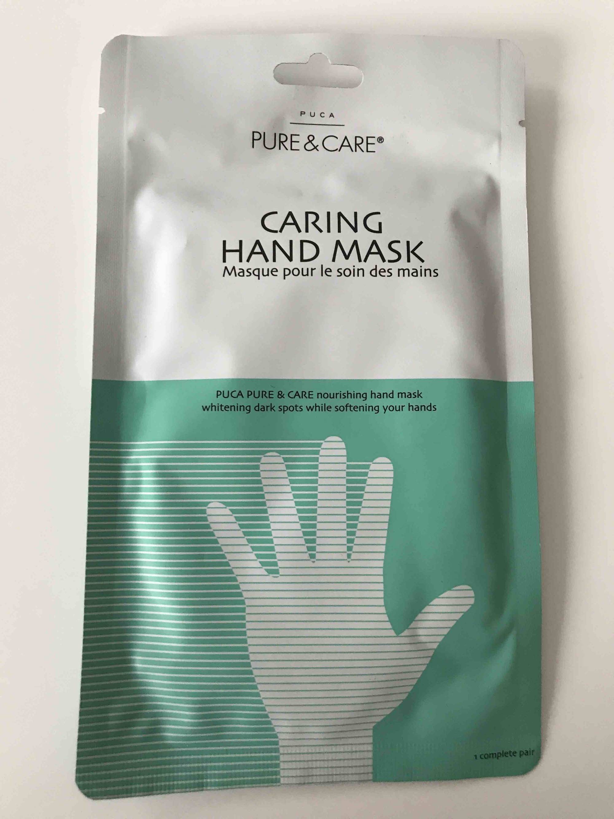PURE & CARE - Masque pour le soin des mains