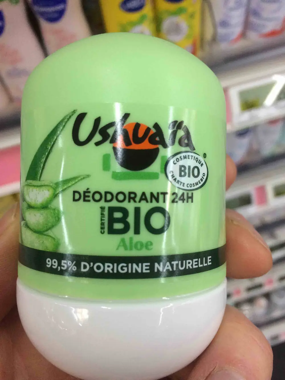 USHUAÏA - Aloe - Déodorant 24h bio