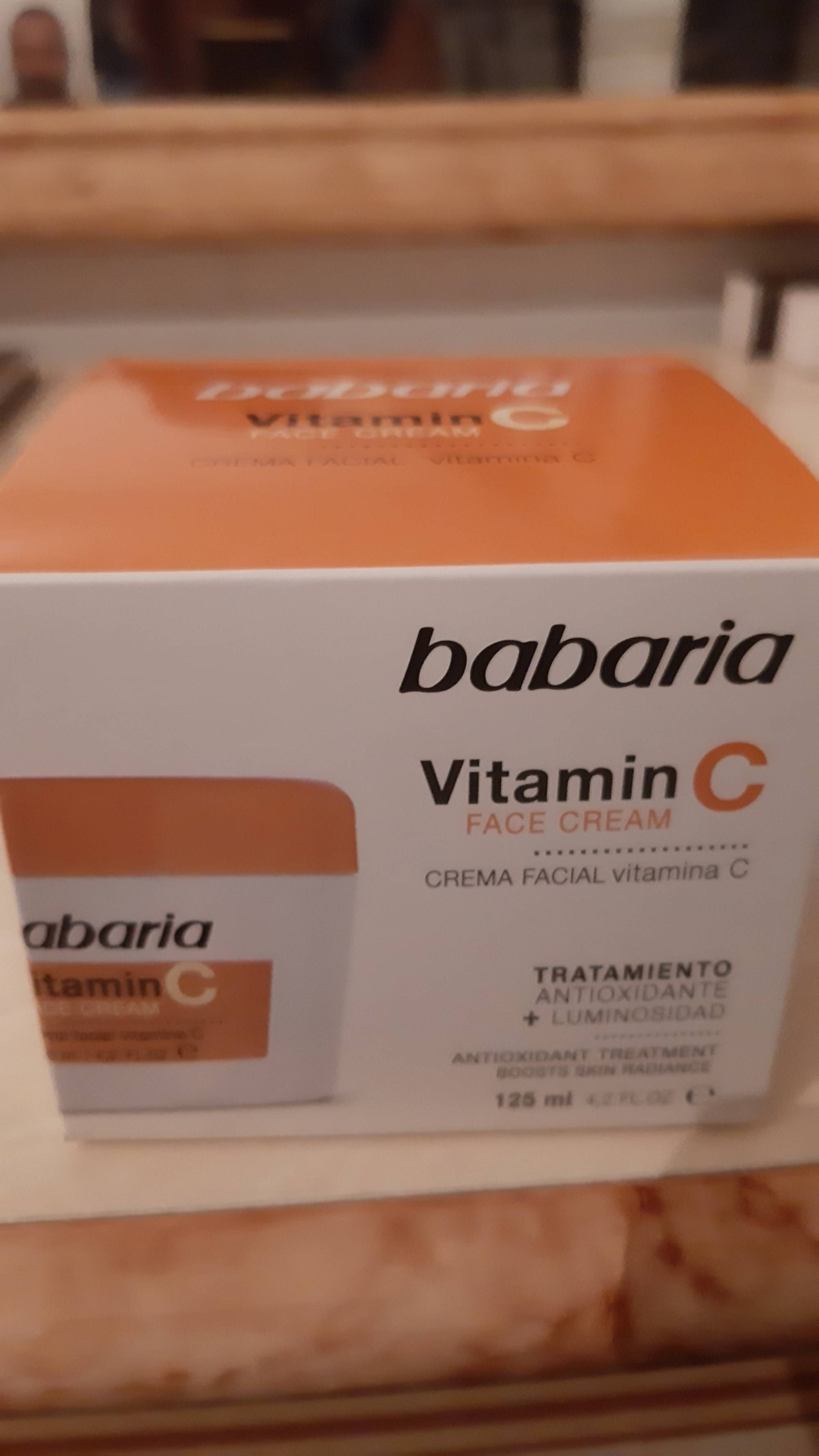 BABARIA - Vitamin C - Face cream 