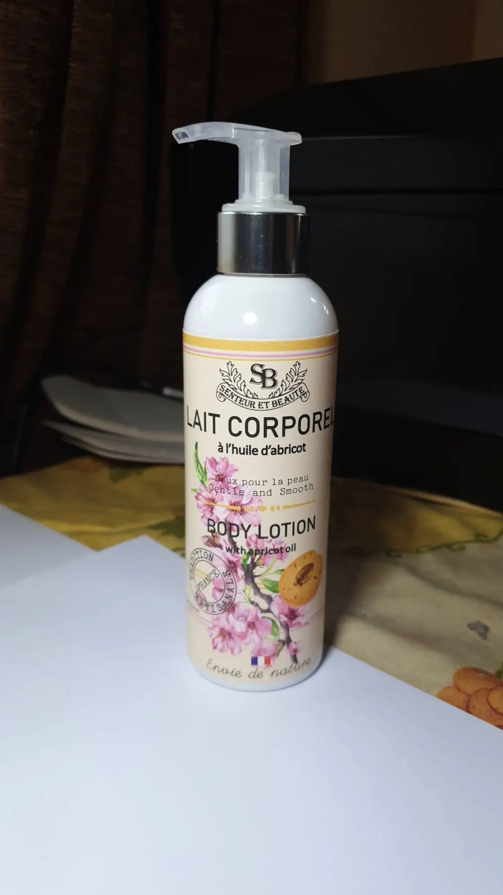 SENTEUR ET BEAUTÉ - Lait corporel à l'huile d'abricot