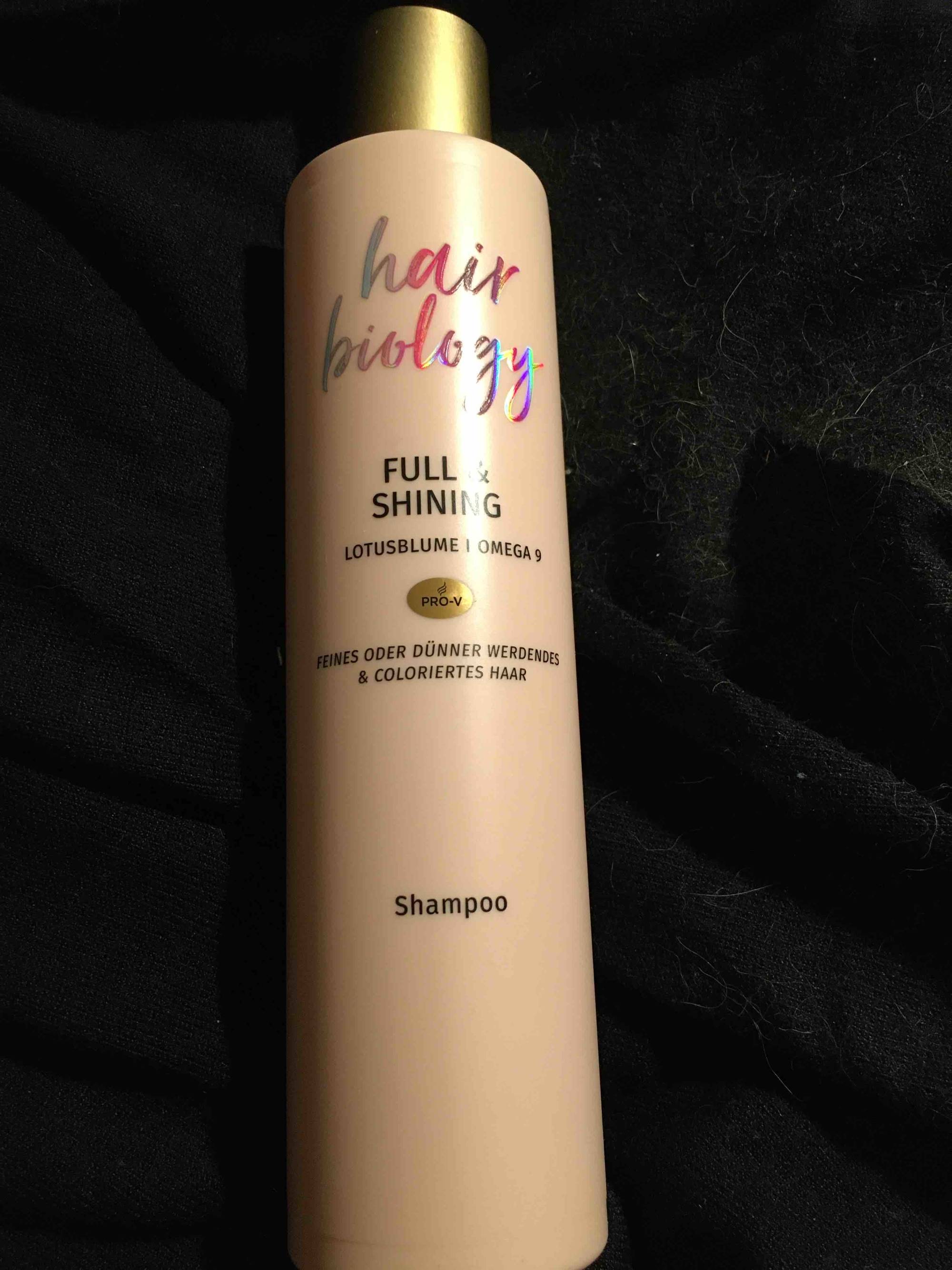 HAIR BIOLOGY - Full & shining - Shampoo 