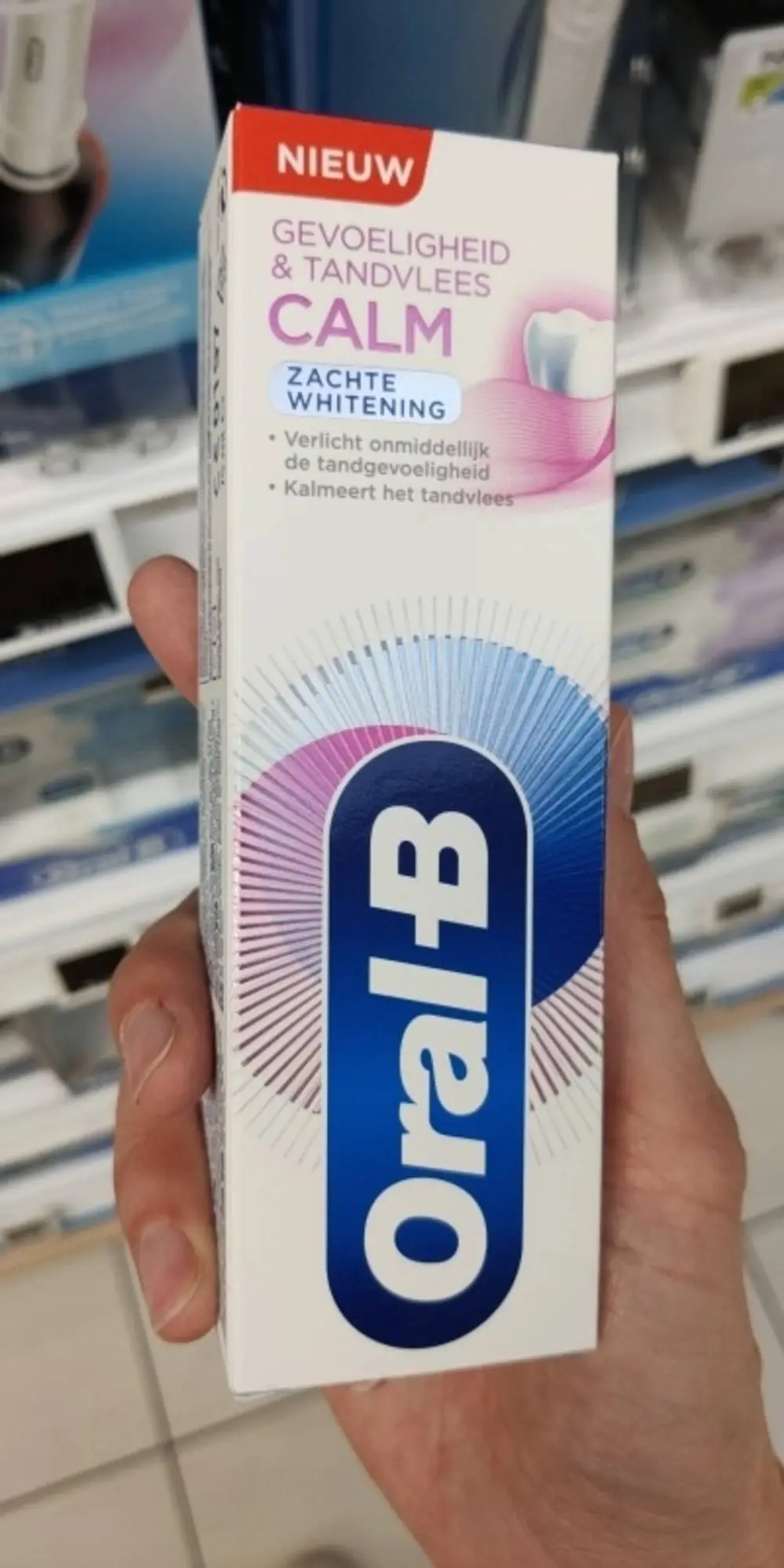 ORAL-B - Gevoeligheid & Tandvlees - Calm zachte whitening