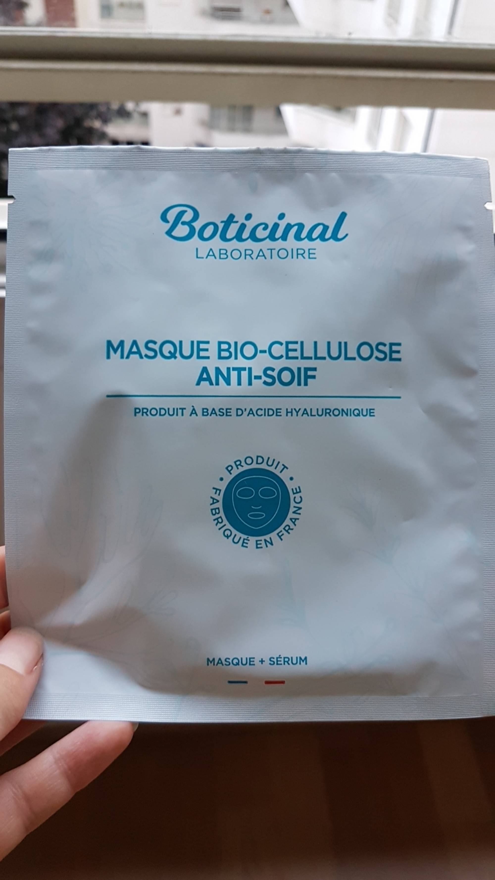 BOTICINAL - Anti-soif - Masque bio-cellulose