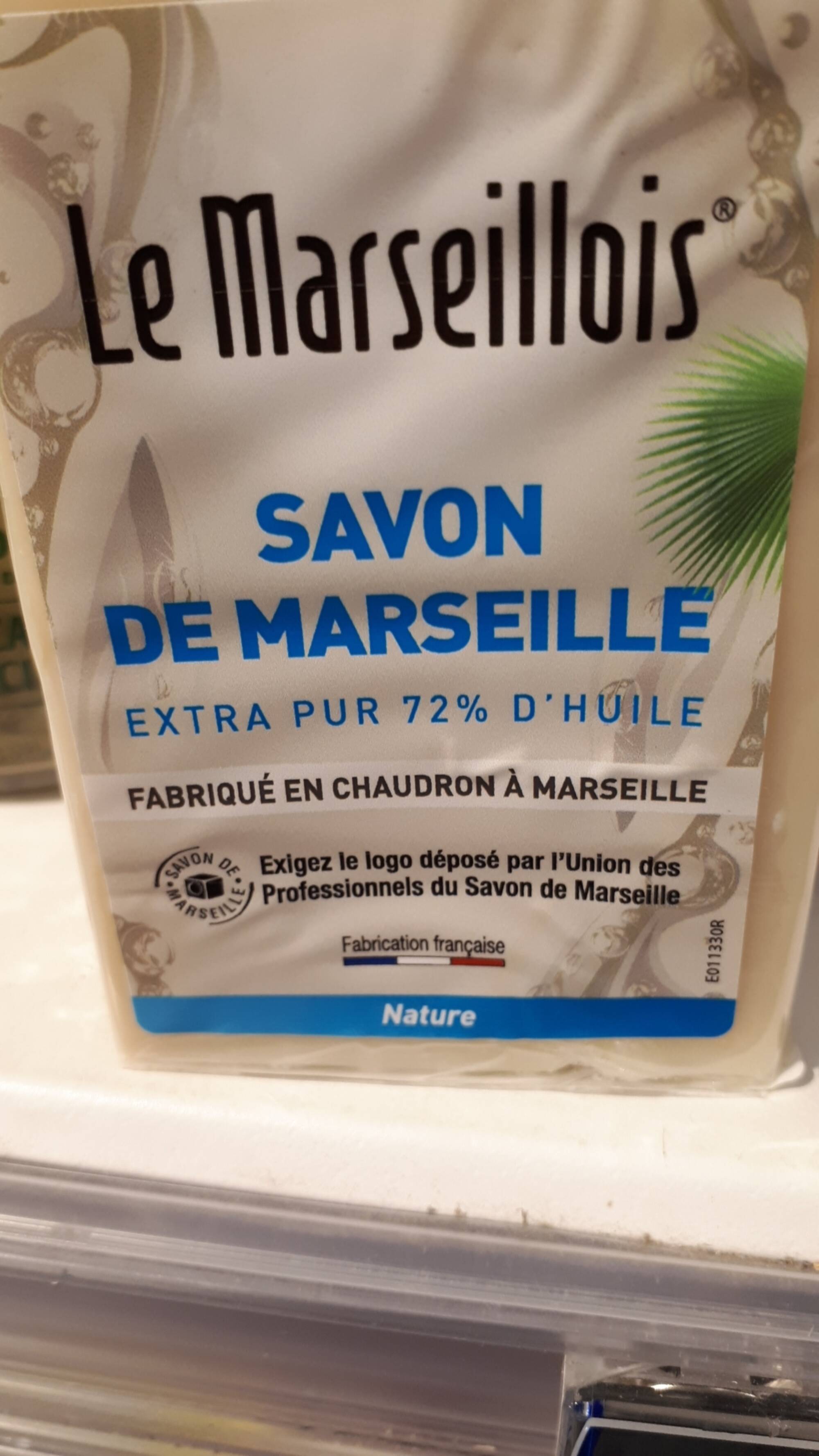 LE MARSEILLOIS - Savon de Marseille