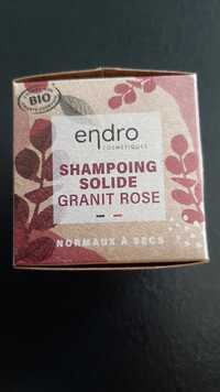 ENDRO - Shampooing solide granit rose