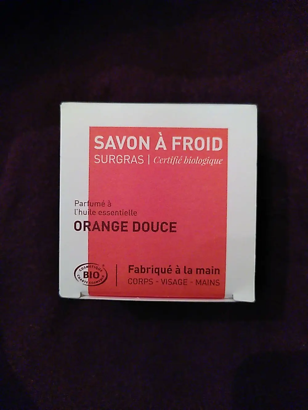 ATELIER POPULAIRE - Orange douce - Savon à froid surgras