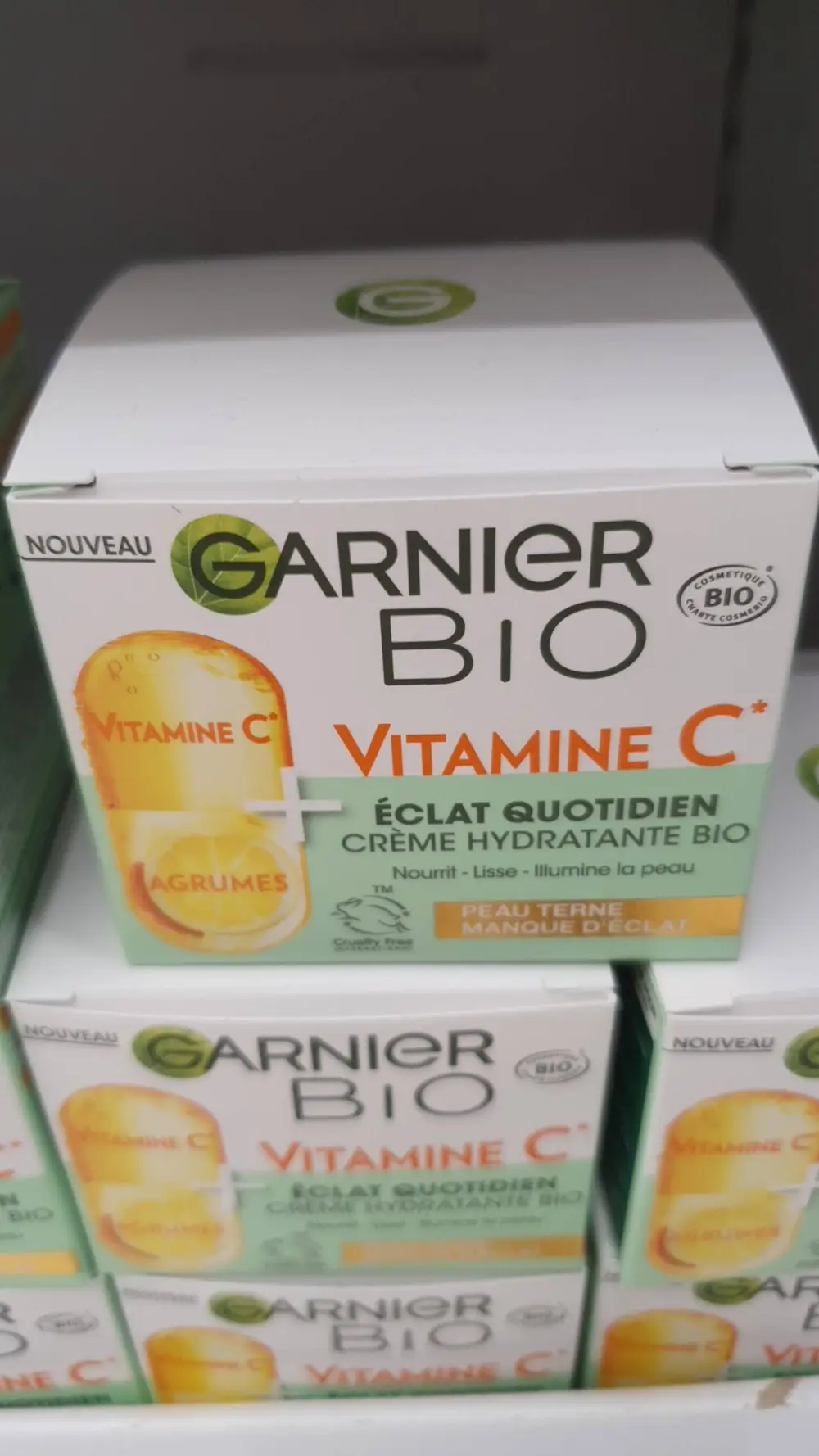 GARNIER - Vitamine C - Crème hydratante bio