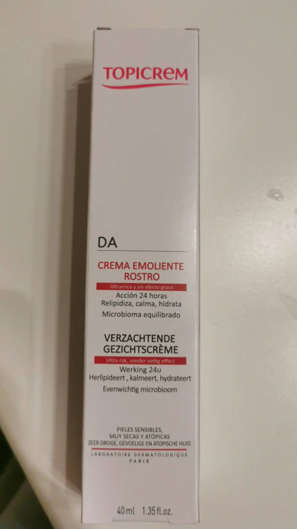 TOPICREM - DA  - Crema emoliente rostro