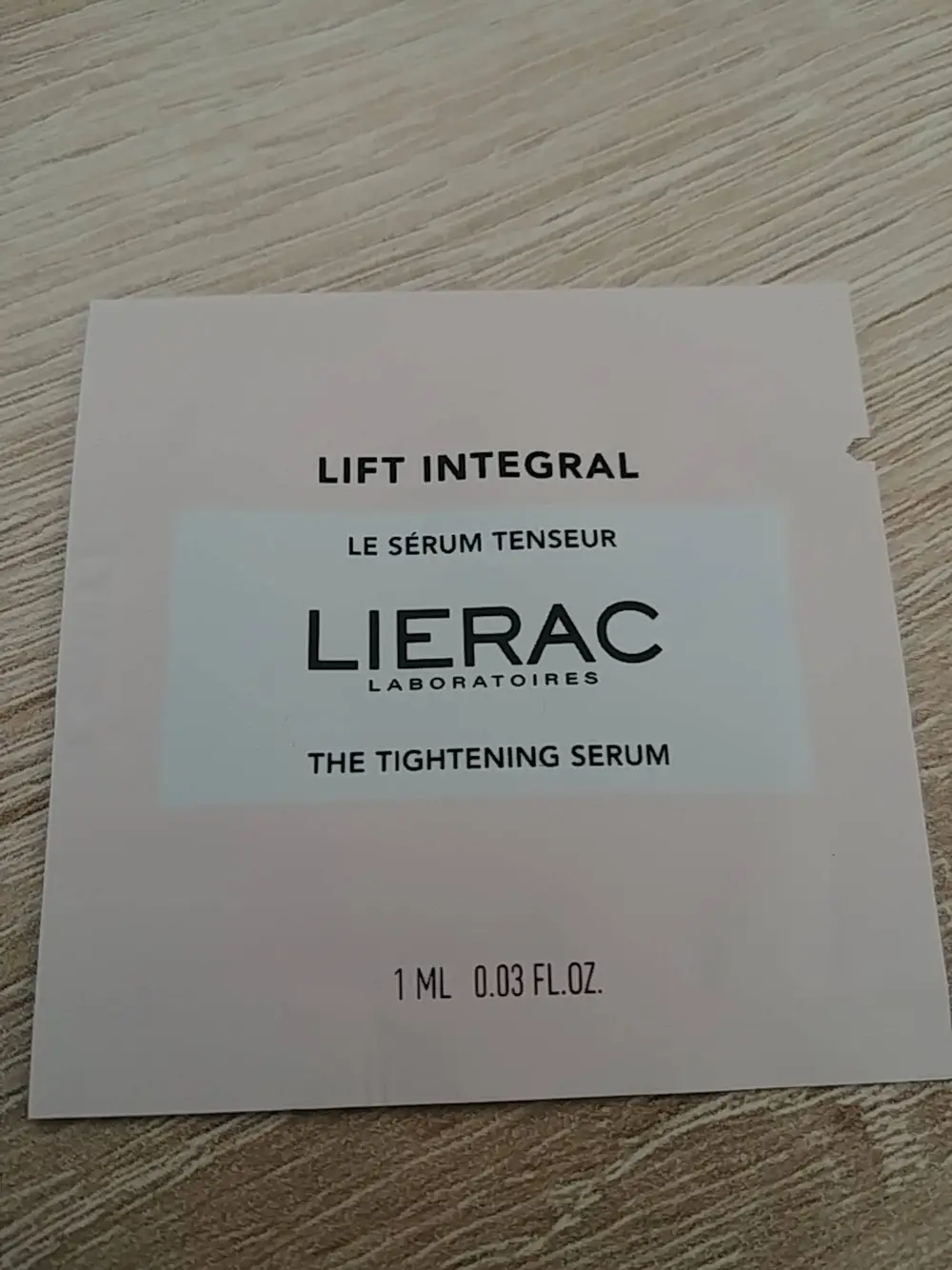 LIÉRAC - Lift integral - Le serum tenseur