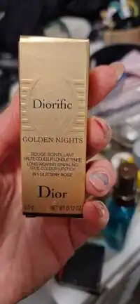 DIOR - Diorific golden nights - Rouge scintillant 071 glittery rose
