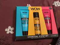 WOW FACTORY - Charcoal 3 step set