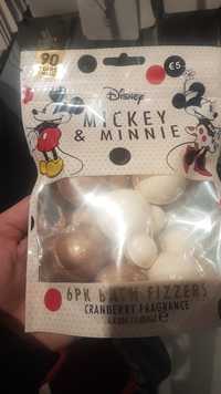 DISNEY - Mickey & Minnie - 6PK Bath fizzers