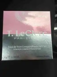T.LECLERC - Fond de teint compact poudre SPF 10 - 02 crème poudré