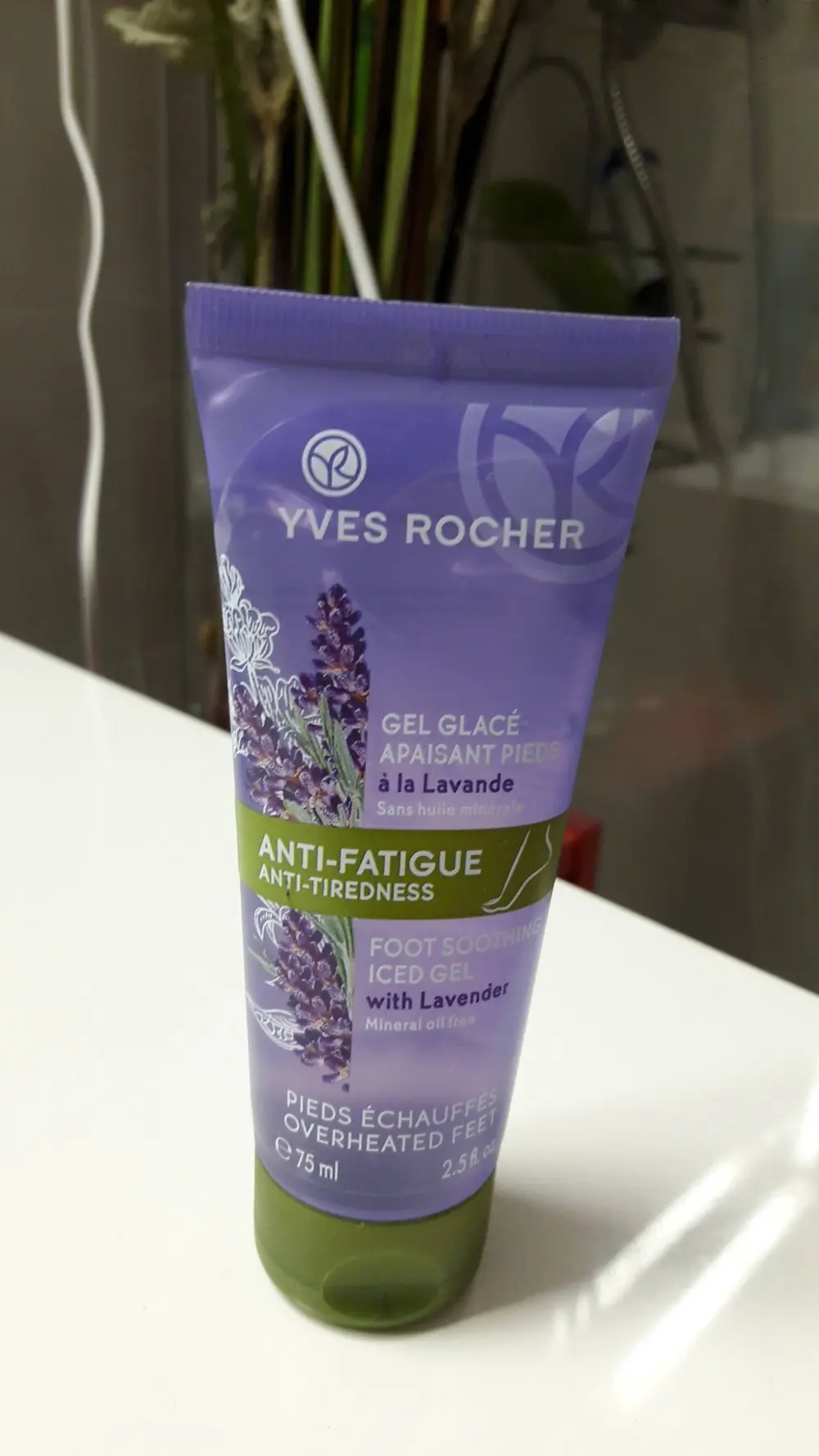 YVES ROCHER - Anti-fatigue - Gel glacé apaisant pieds