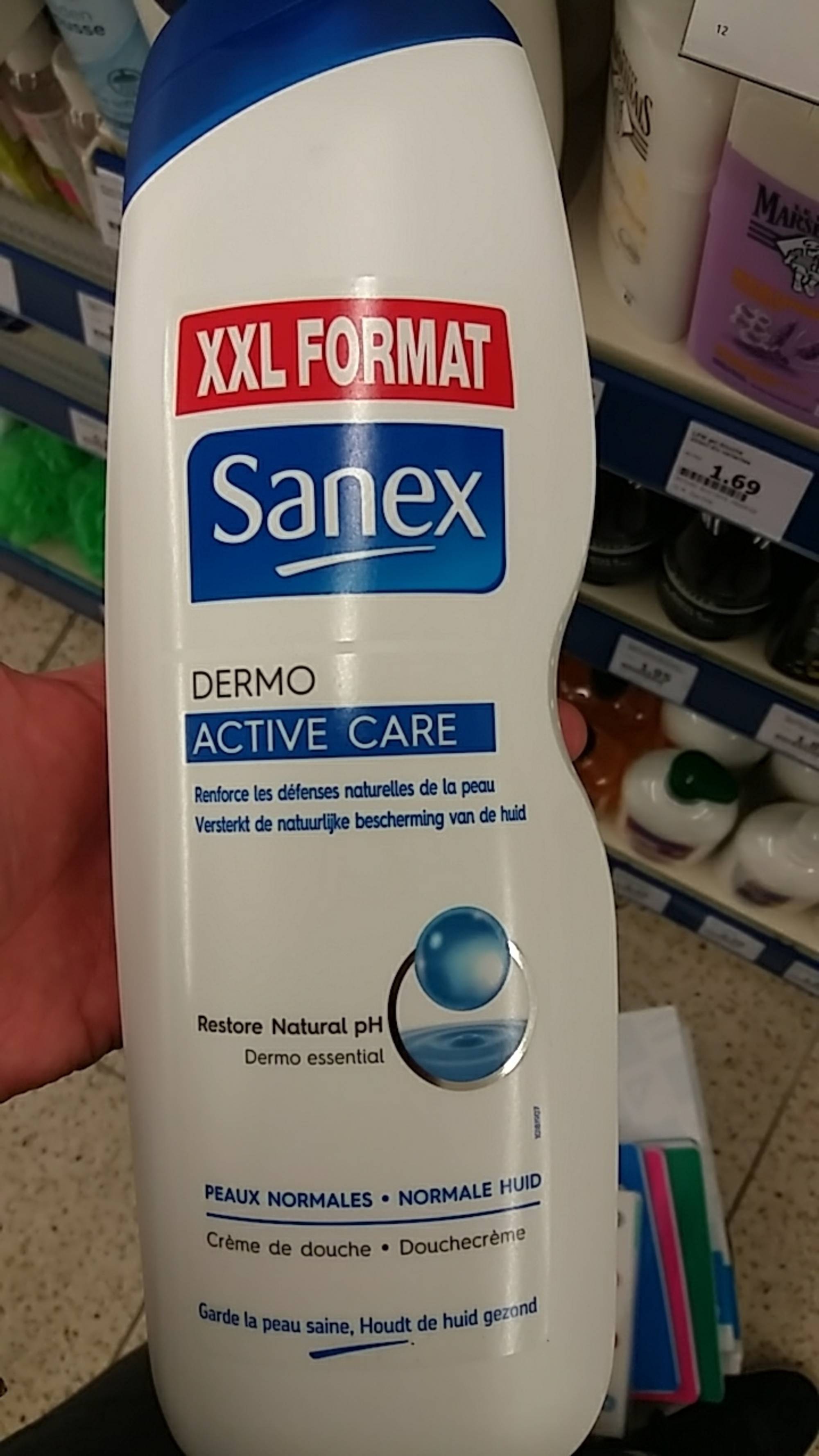 SANEX - Dermo active care - Crème de douche