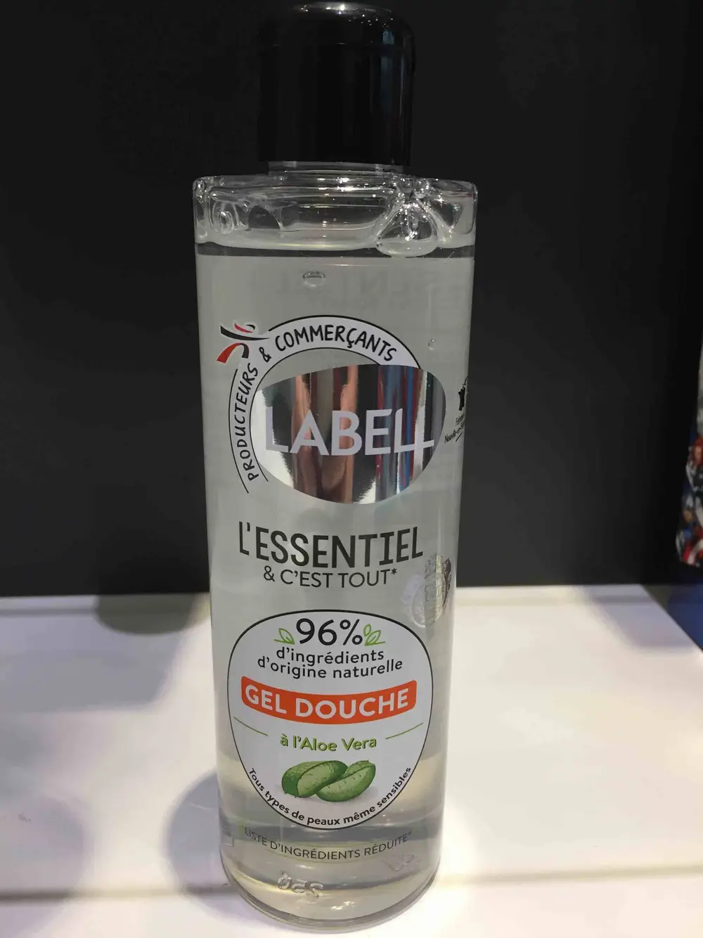 LABELL - L'essentiel - Gel douche à l'aloe vera