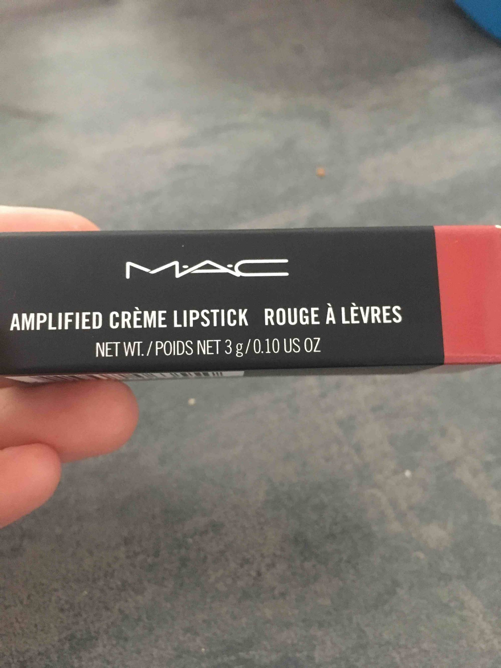MAC - Amplified crème lipstick - Rouge à lèvres