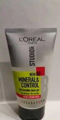 L'ORÉAL PARIS - Studio line mineral & control - 24h Invisible clean gel