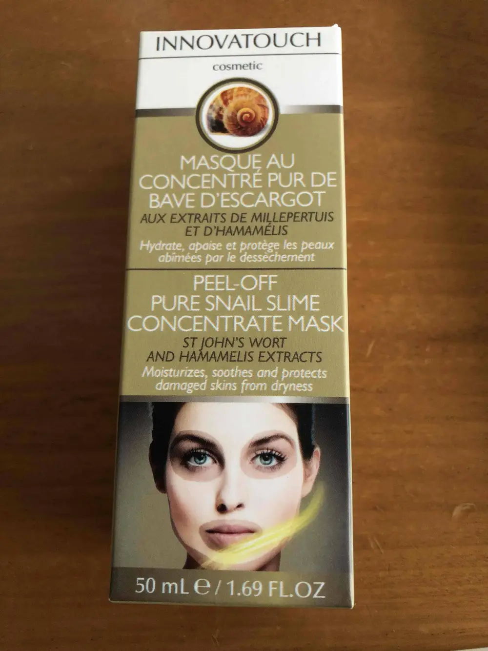 INNOVATOUCH - Masque au concentré pur de bave d’escargot 