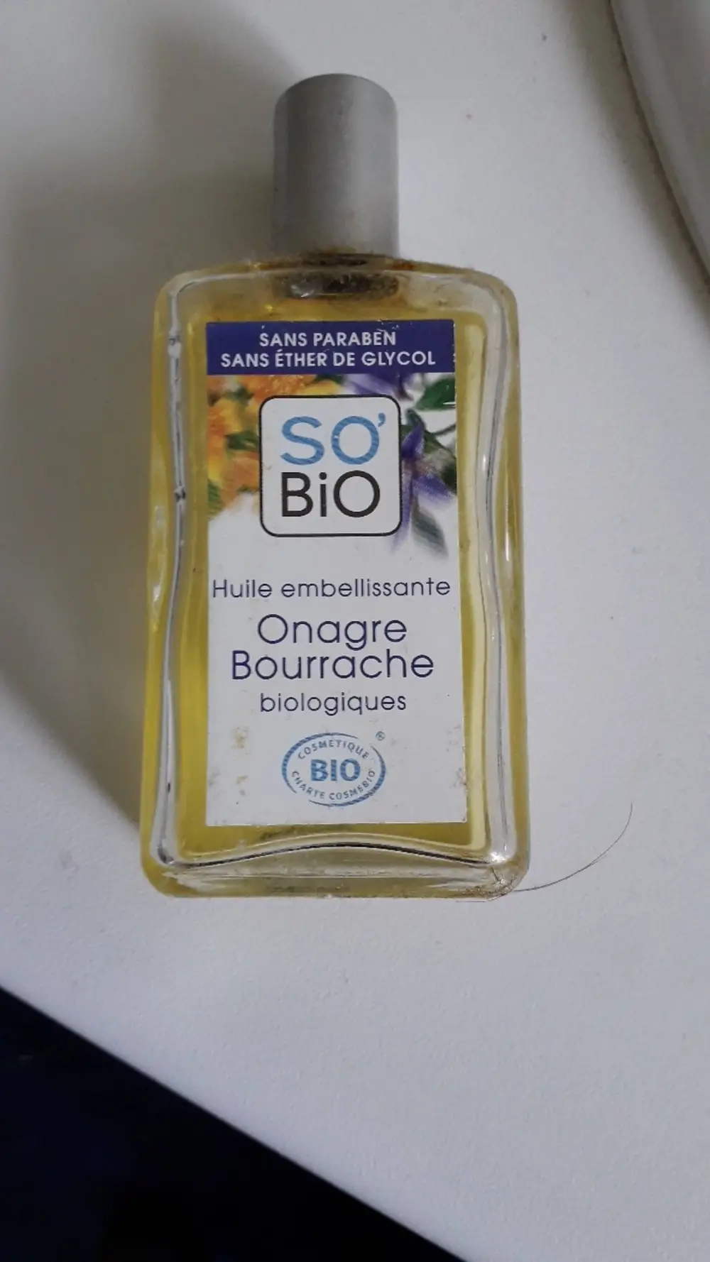 SO'BIO - Onagre bourrache - Huile embellissante