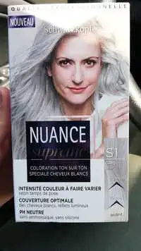 SCHWARZKOPF - Nuance suprême - Coloration ton sur ton S1 gris clair