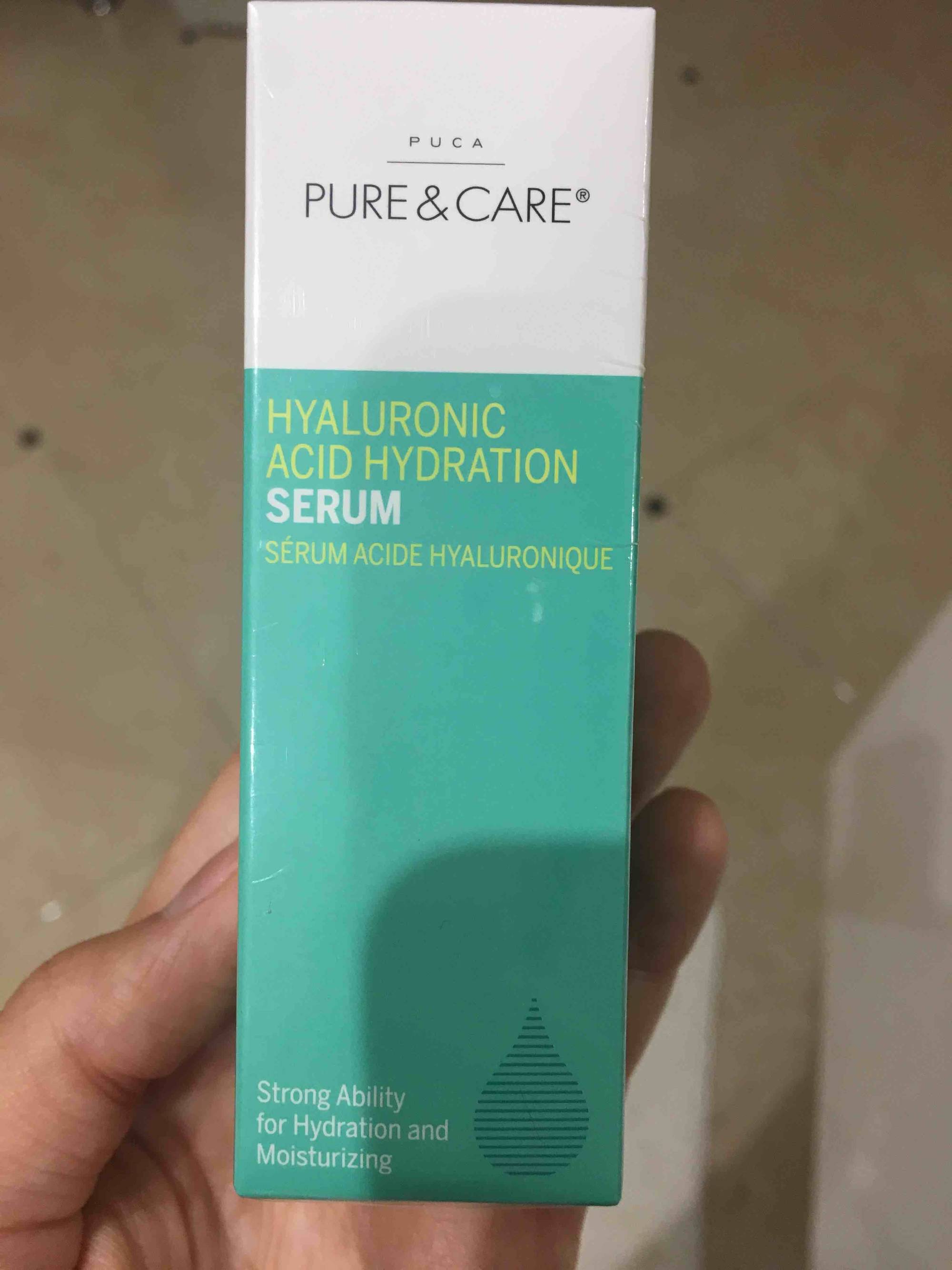 PUCA - Pure & care - Sérum acide hyaluronique