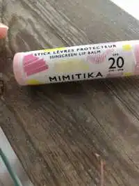 MIMITIKA - Stick lèvres protecteur SPF 20