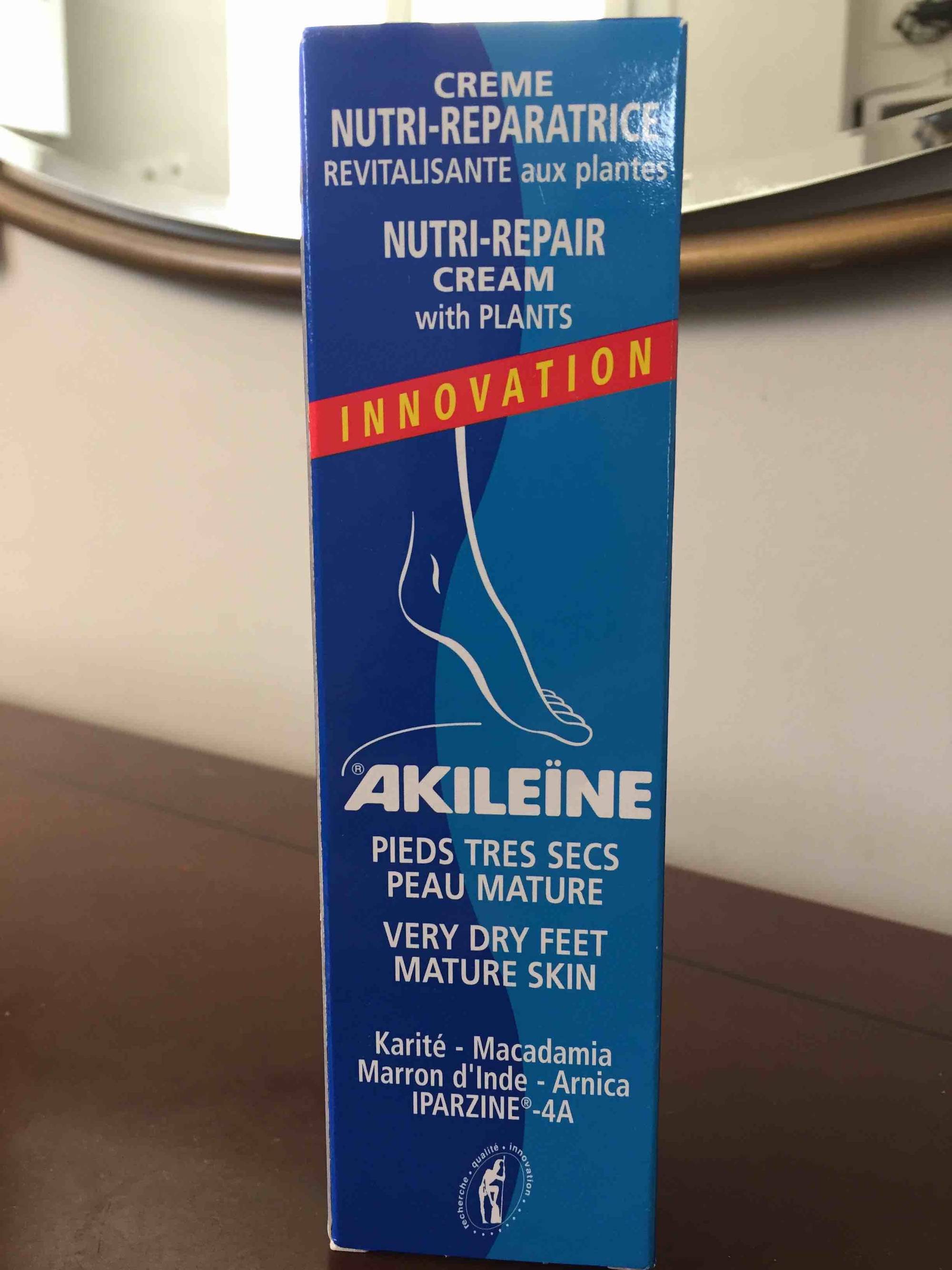 Akileine Crème Nutri Réparatrice Revitalisante Pieds Secs 50ml