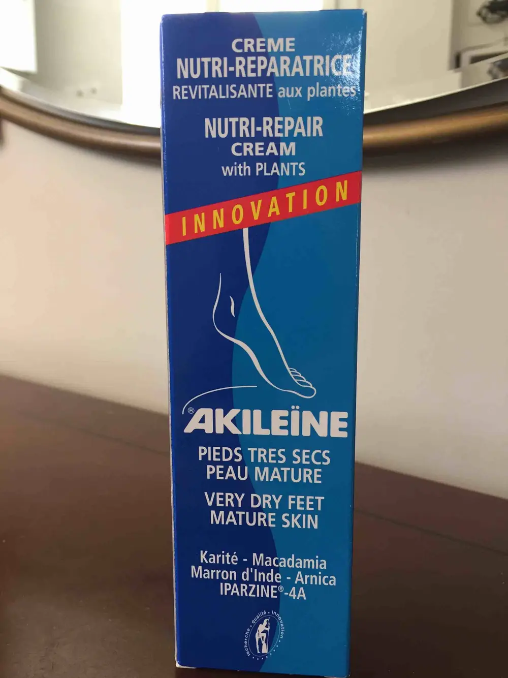 AKILÉINE - Crème nutri-réparatrice pieds très secs