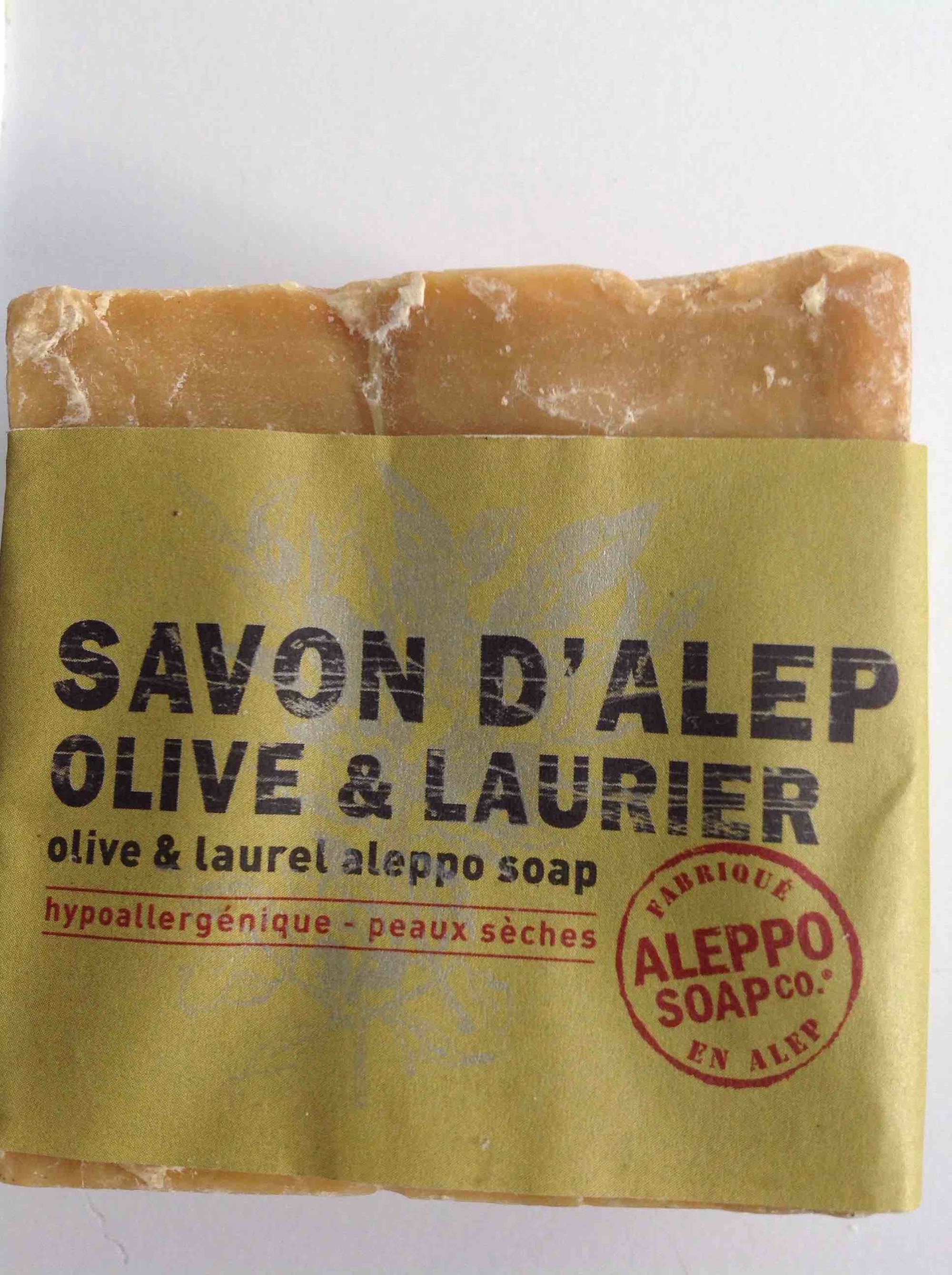 ALEPPO SOAP CO. - Savon d'Alep - Olive & Laurier