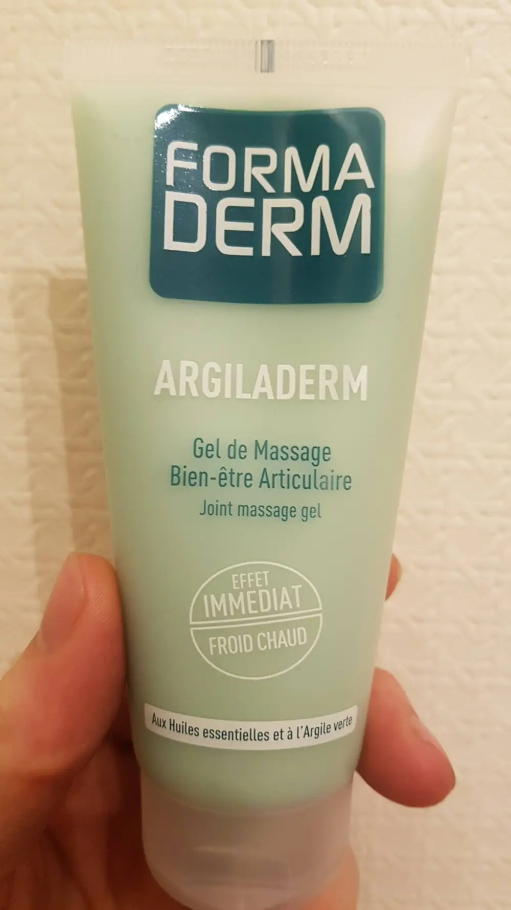 FORMA DERM - Argiladerm-  Gel de massage bien-être articulaire