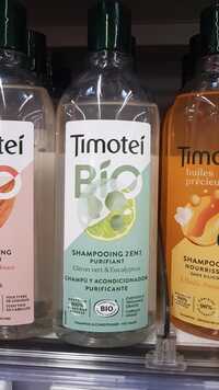 TIMOTEI - Bio - Shampooing 2 en 1 purifiant bio