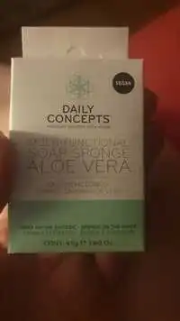 DAILY CONCEPTS - Multifonctionnel éponge savon aloe vera