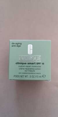 CLINIQUE -  Clinique smart SPF 15  - Crème réparatrice actions sur mesure