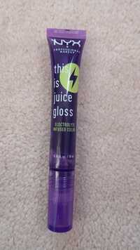 NYX - this is juice gloss electrolyte infused color