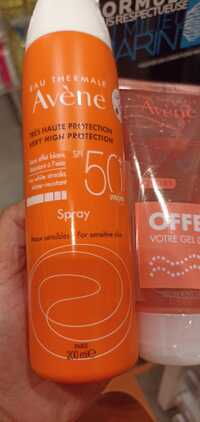 AVÈNE - Eau thermale - Spray Très haute protection SPF 50+